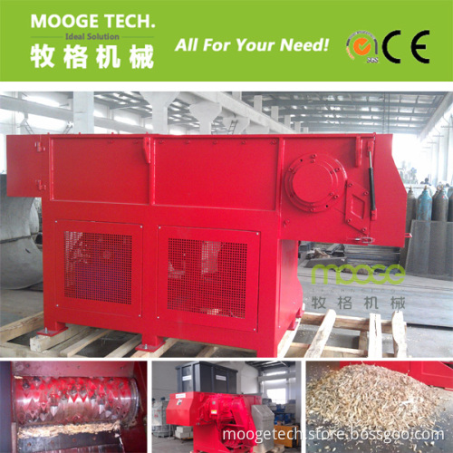 Single Shaft Plastic or Wood Shredder Machine